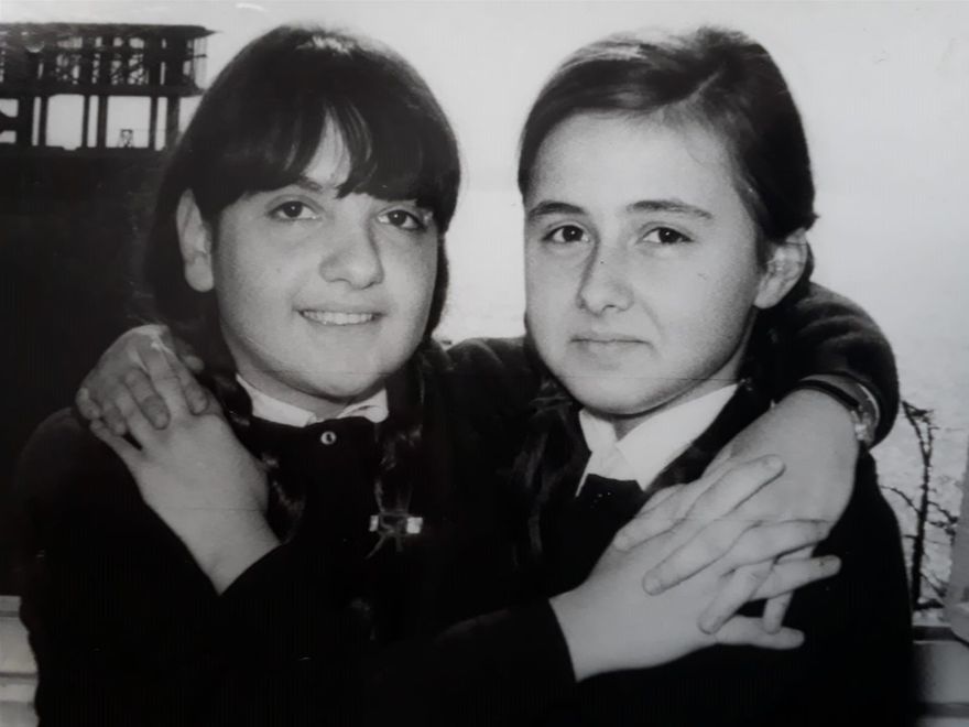 1969 KKL arkadaşım Nüvit  Önen ile birlikte