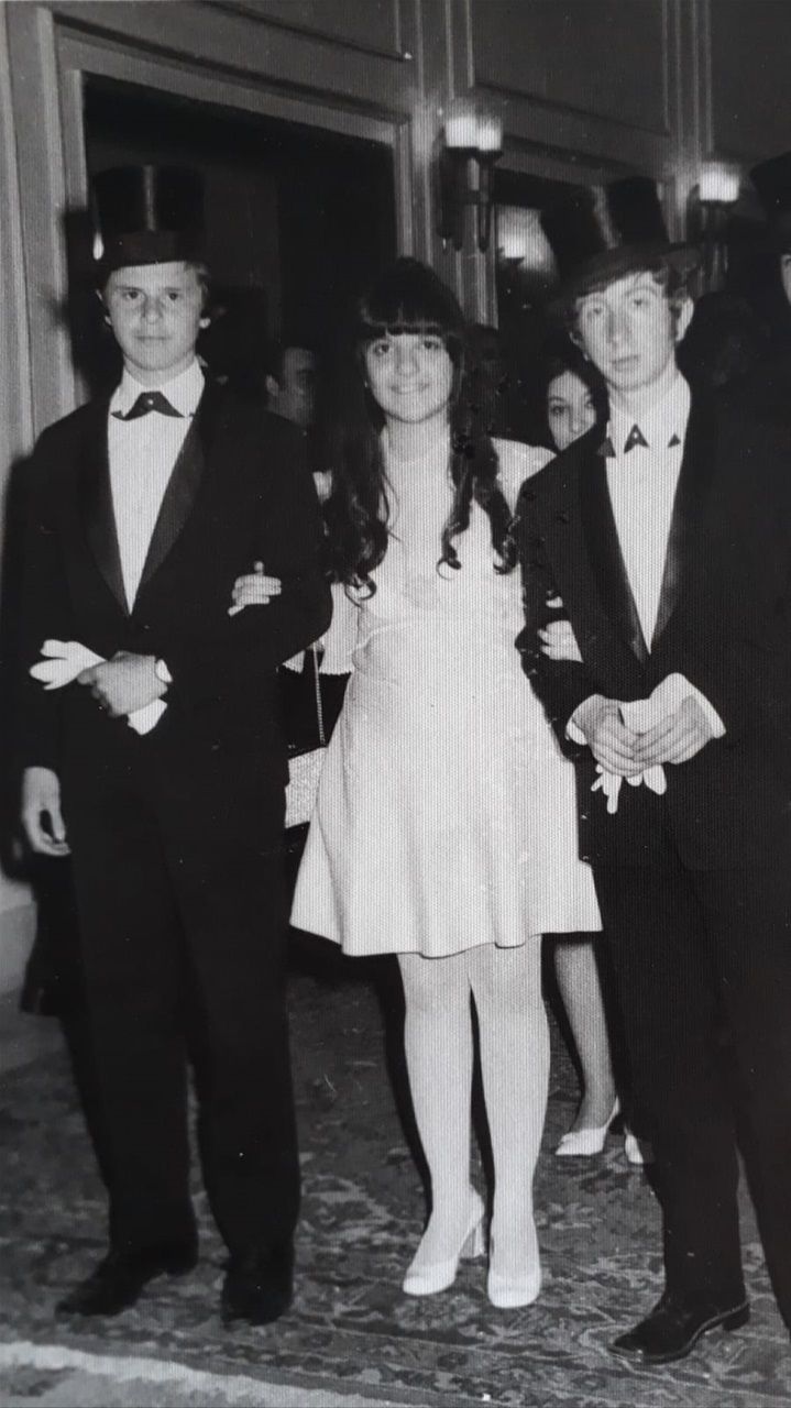 Soldan sağa: Beno Bicerano, Ben ve Aşer Triko 1970