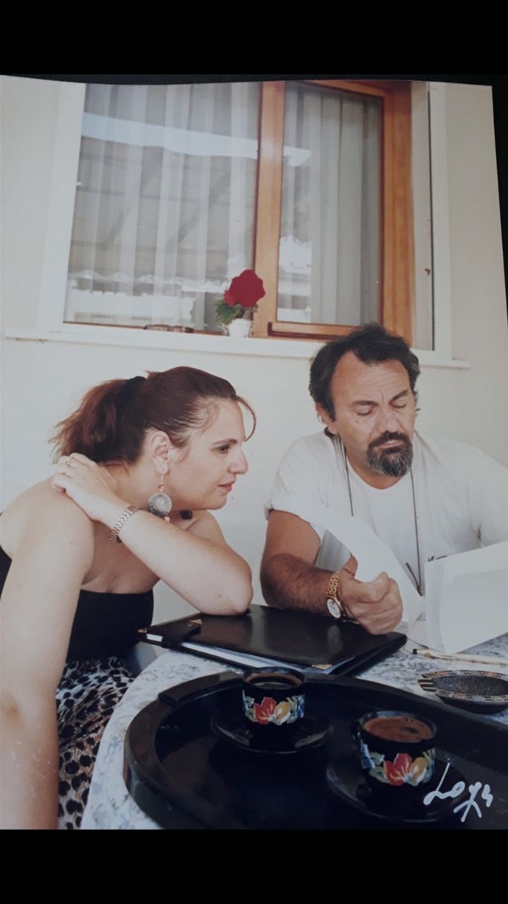 Yusuf Altıntaş'la Şalom Gazetesi için çalışırken 1992